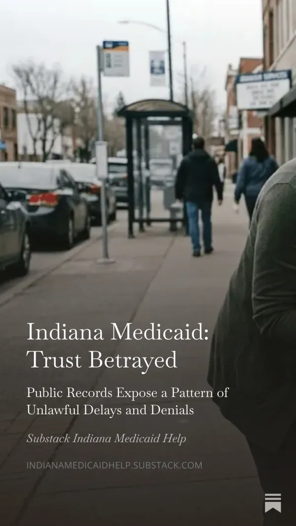 Indiana Medicaid: Medicaid Denials: Indiana's Broken System Exposed